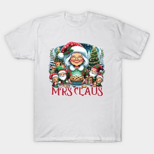 Mrs Claus - Mrs Santa Claus Christmas Gift for Nana T-Shirt
